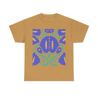 More Abstract Flowers 3 Unisex Heavy Cotton Tee