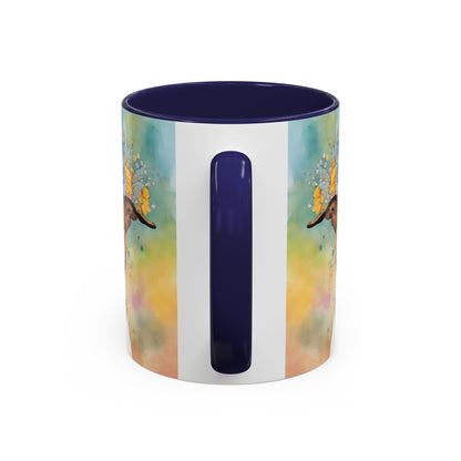Jack Russell 03 Accent Coffee Mug - Dog Lover Gift