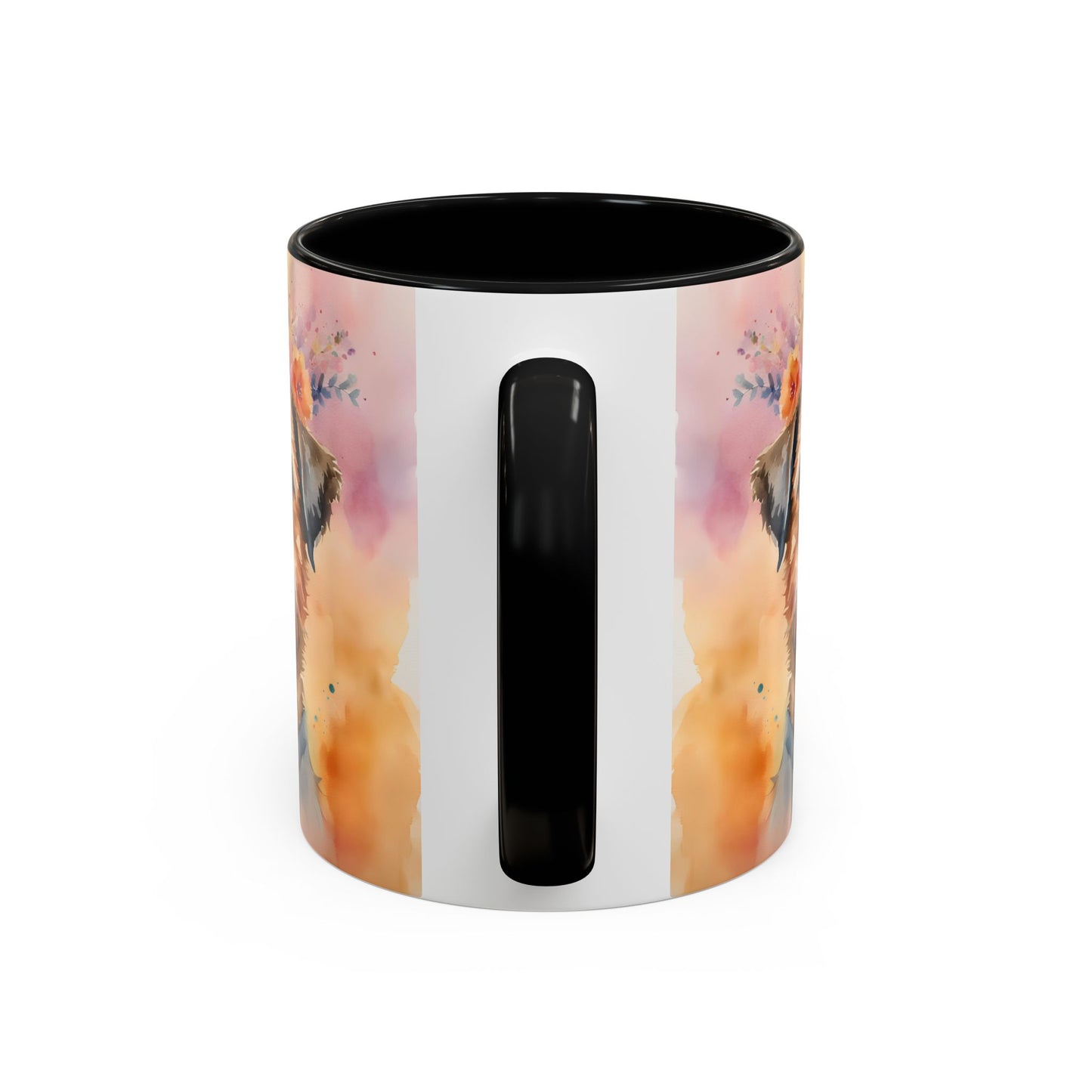 Border Terrier 01 Accent Coffee Mug - Dog Lover Gift