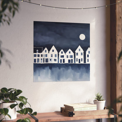 Blue Collection 36 Matte Print