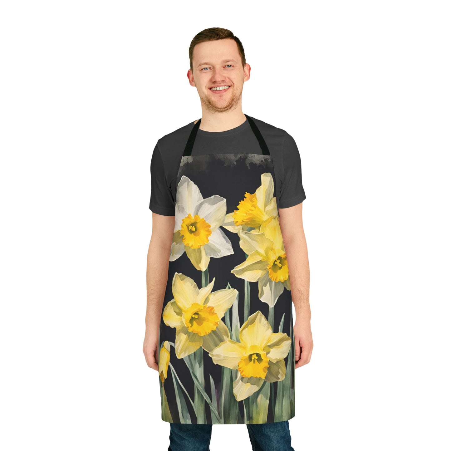 Daffodils 02 Apron 5-Color Straps