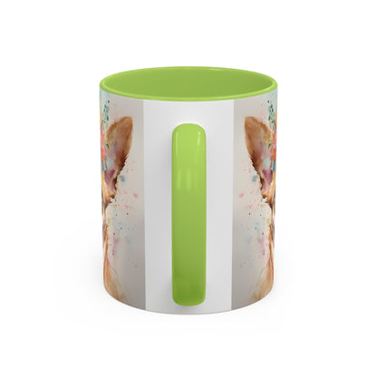Chihuahua 02 Accent Coffee Mug - Dog Lover Gift