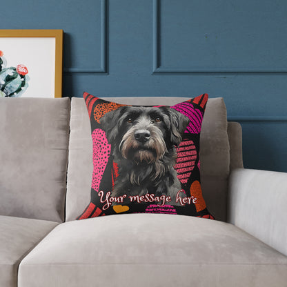 Personalized Valentine Eddy 2 Poly Cushion/Pillow 5 sizes