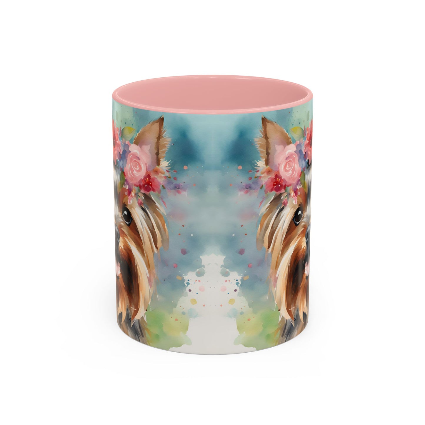 Yorkshire Terrier 04 Accent Coffee Mug - Dog Lover Gift