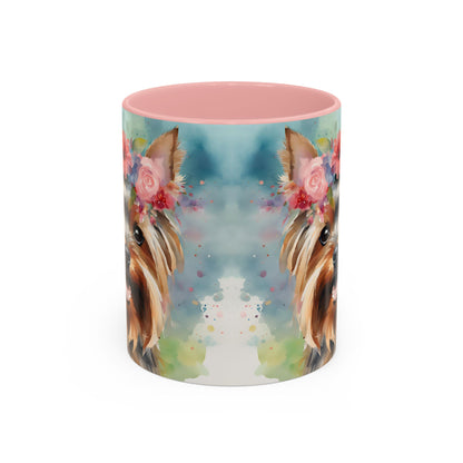 Yorkshire Terrier 04 Accent Coffee Mug - Dog Lover Gift