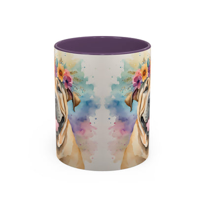 Shar Pei 02 Accent Coffee Mug - Dog Lover Gift