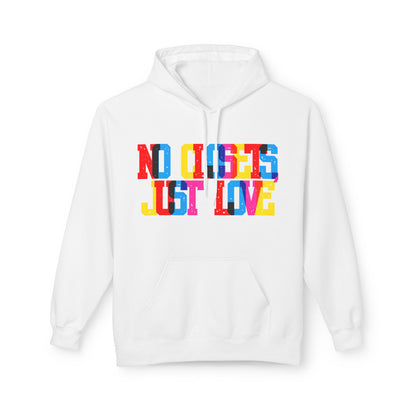 No Closets Just Love Unisex Valentines Hoodie