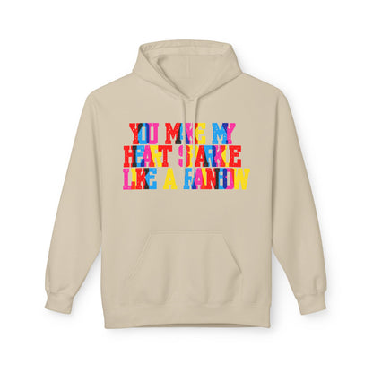 You Make My Heart Sparkle Like A Rainbow Unisex Valentines Hoodie