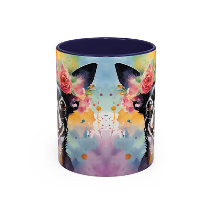 Chihuahua 03 Accent Coffee Mug - Dog Lover Gift