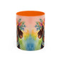 Dachshund 04 Accent Coffee Mug - Dog Lover Gift