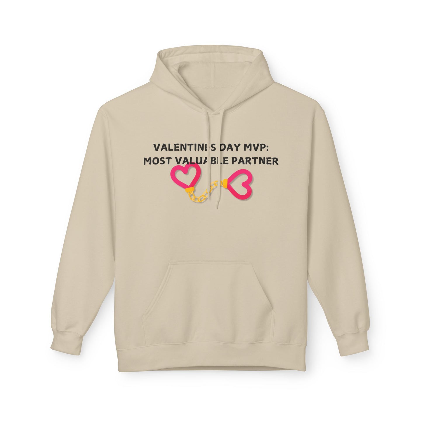 Valentines Day MVP: Most Valuable Partner Mens Valentines Hoodie