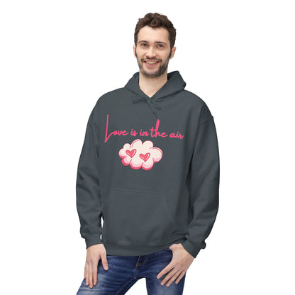 Love Is In The Air Unisex Valentines Hoodie