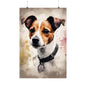 Dogs Jack Russell 04 Matte Vertical Poster