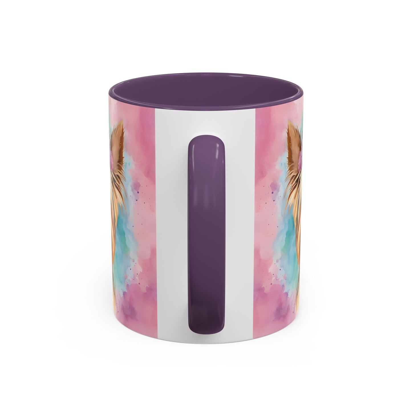 Yorkshire Terrier 02 Accent Coffee Mug - Dog Lover Gift