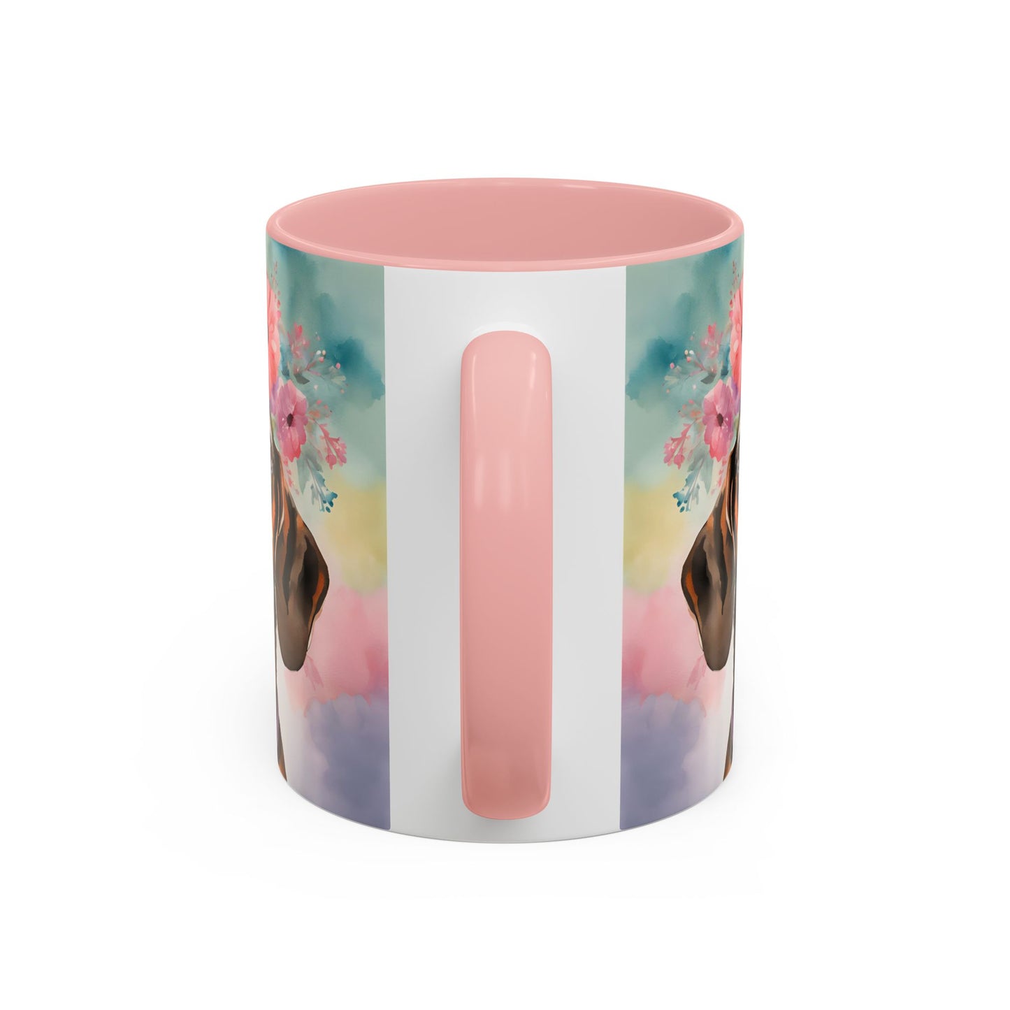 Dachshund 03 Accent Coffee Mug - Dog Lover Gift