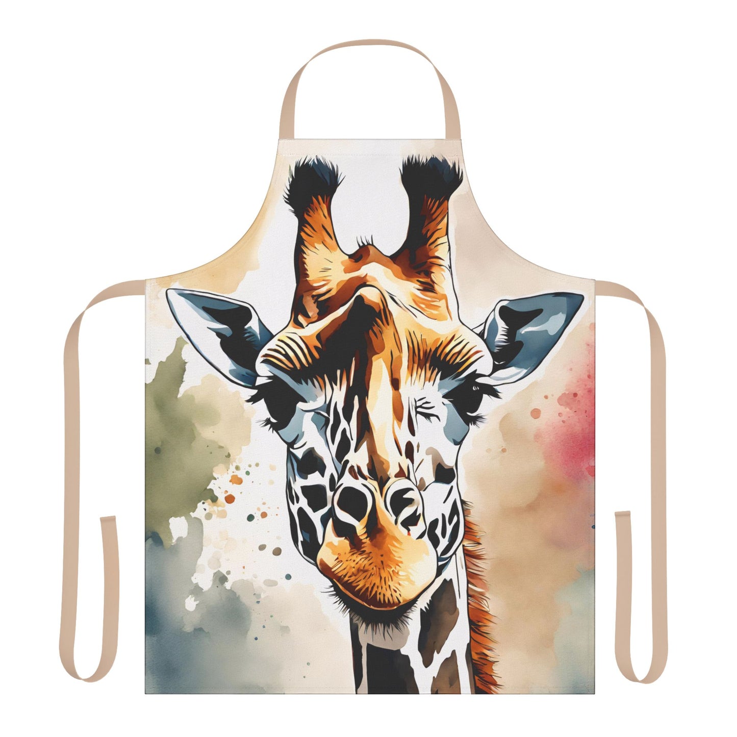 Giraffe Adult Apron (AOP)