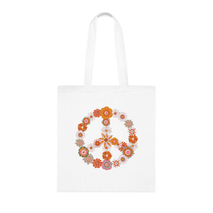 Flower power 08 Cotton Tote