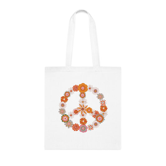 Flower power 08 Cotton Tote