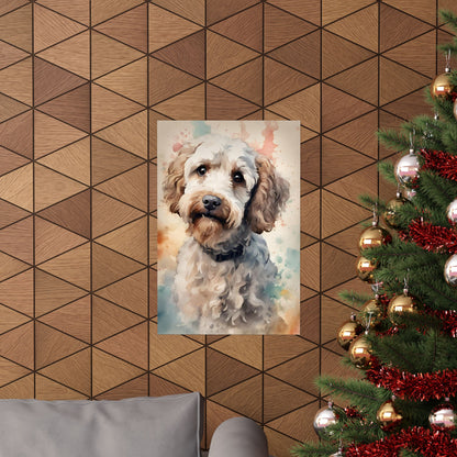 Dogs Cockapoo 03 Matte Vertical Poster