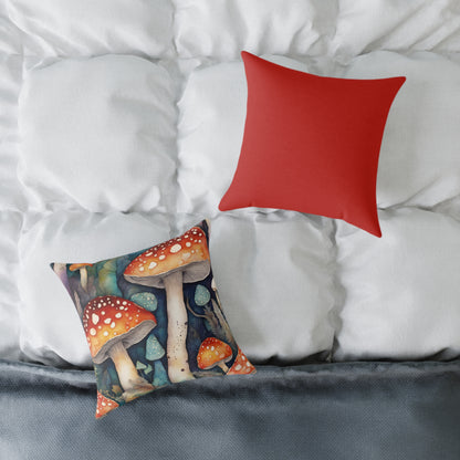 Toadstool 02 Poly Pillow - Natures Beauty Design