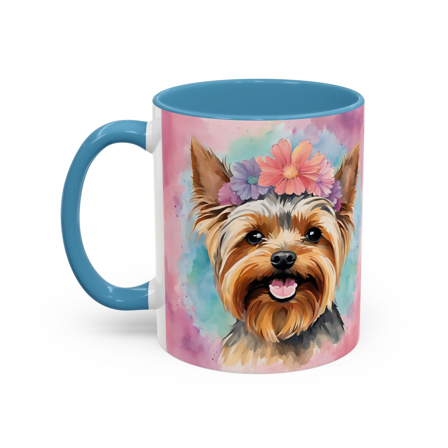 Yorkshire Terrier 02 Accent Coffee Mug - Dog Lover Gift
