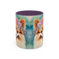 Pomeranian 03 Accent Coffee Mug - Dog Lover Gift