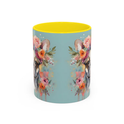 French Bulldog 02 Accent Coffee Mug - Dog Lover Gift
