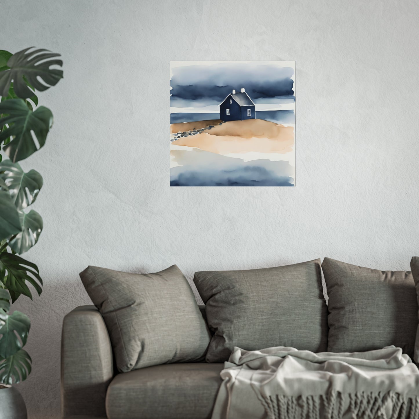 Blue Collection 10 Matte Print