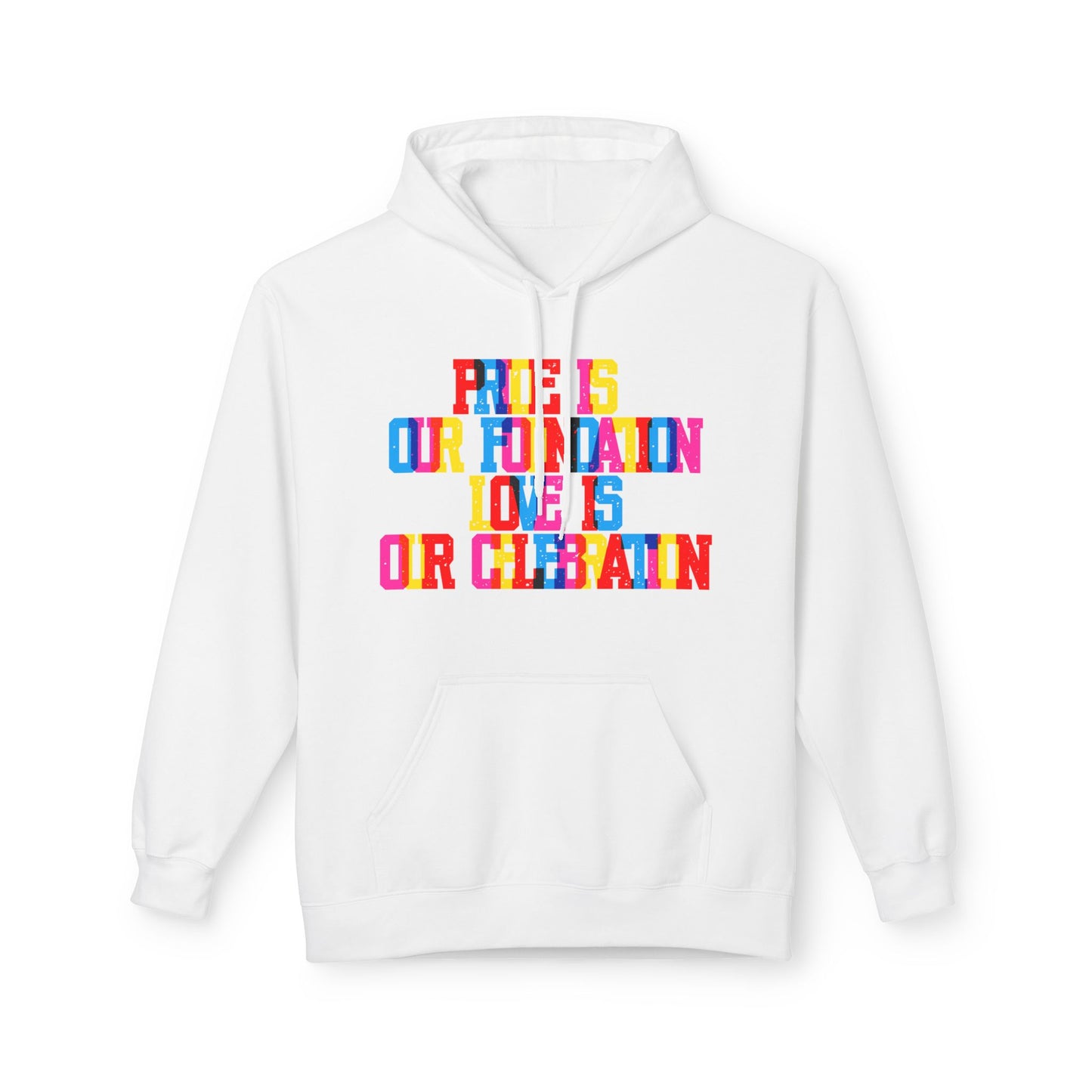 Pride Is Our Foundation Love Is Our Celebration Unisex Valentines Hoodie