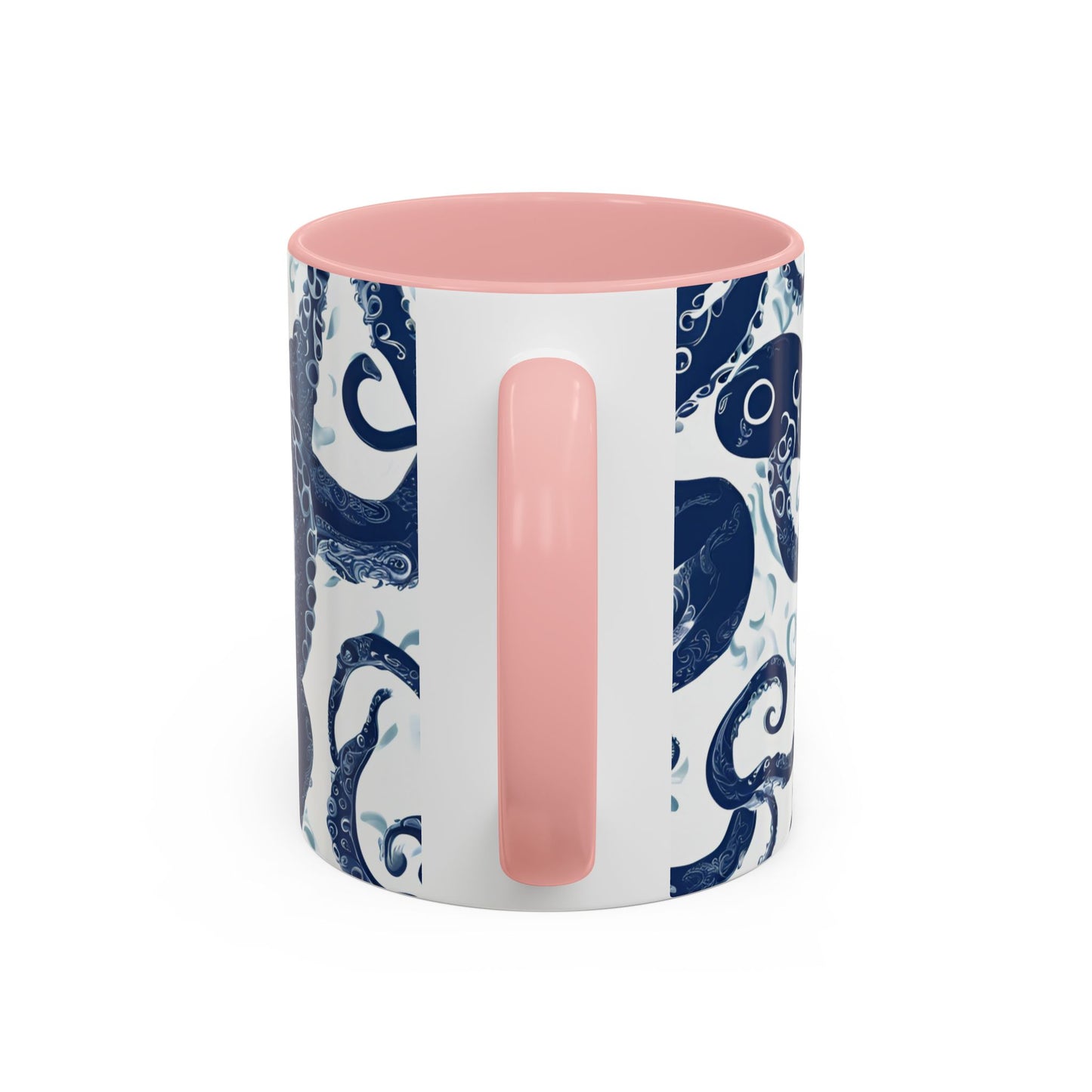 Octopus 1 Accent Coffee Mug (11oz)