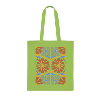 Abstract flowers 16 Cotton Tote