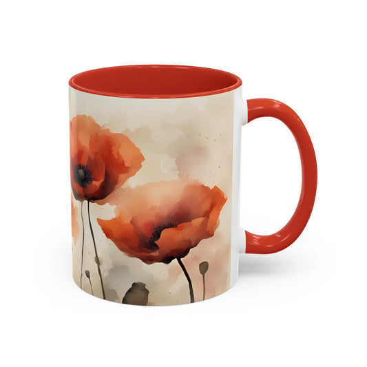 Poppy 1 Accent Mug 11oz
