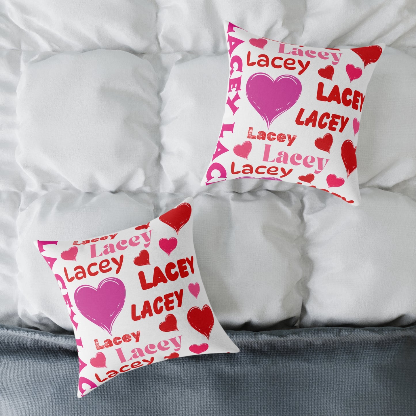 (Personizable) Name Of Your Loved One 02 Poly Pillow