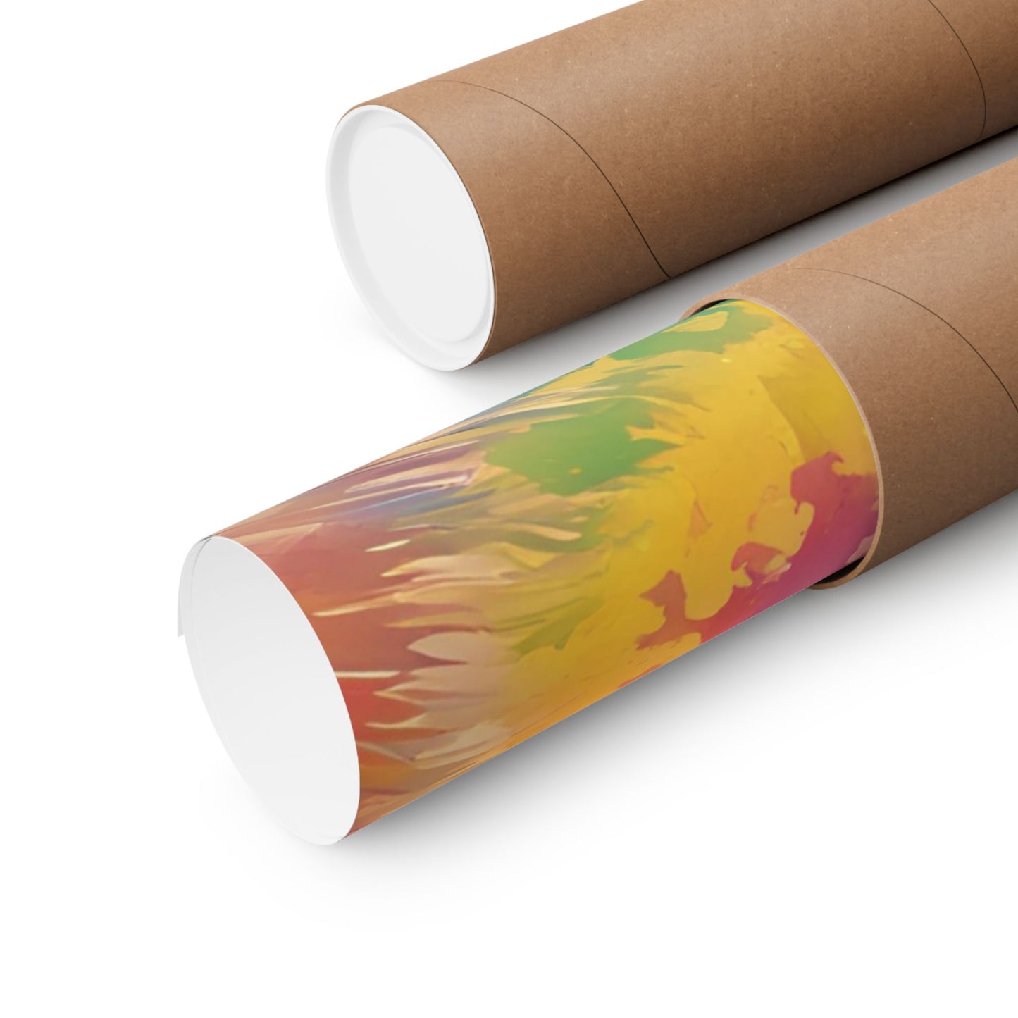 Multicolored Pussycat 1 Matte Vertical Poster
