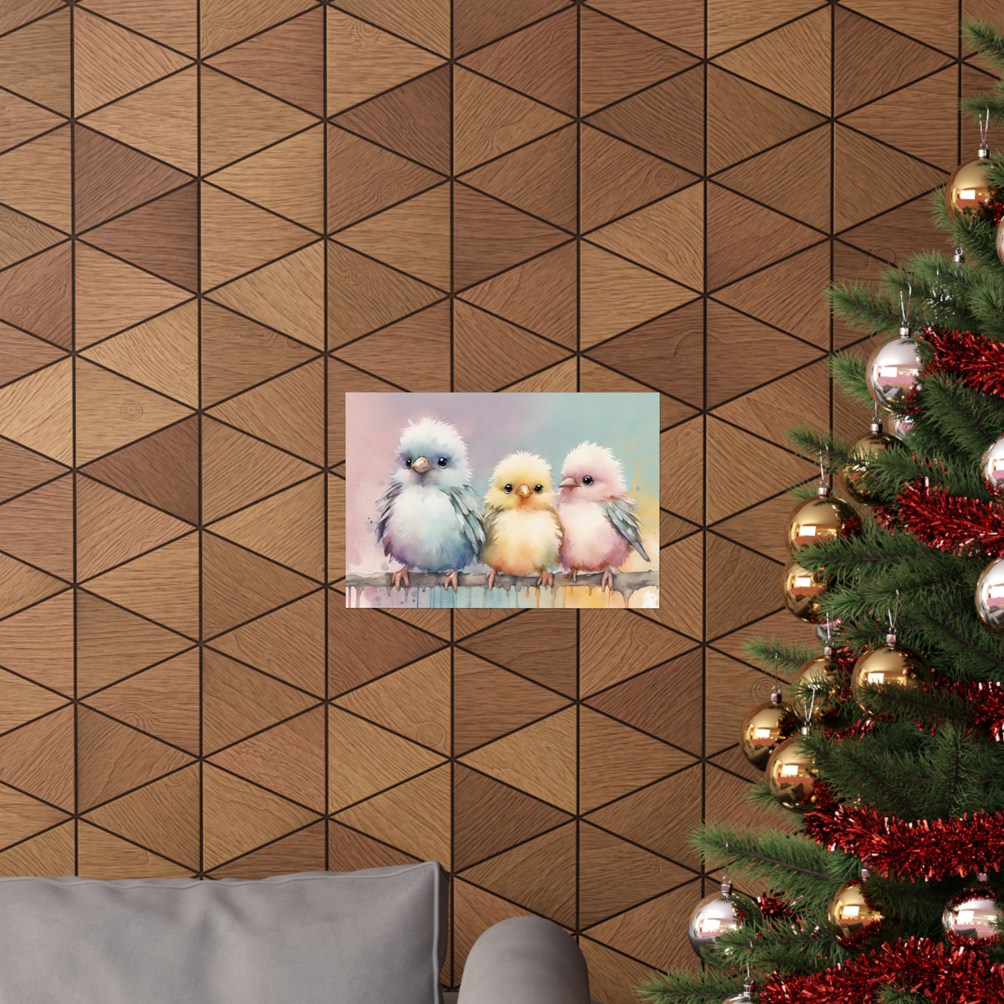 Nursery Birdies 5 Matte Horizontal Posters
