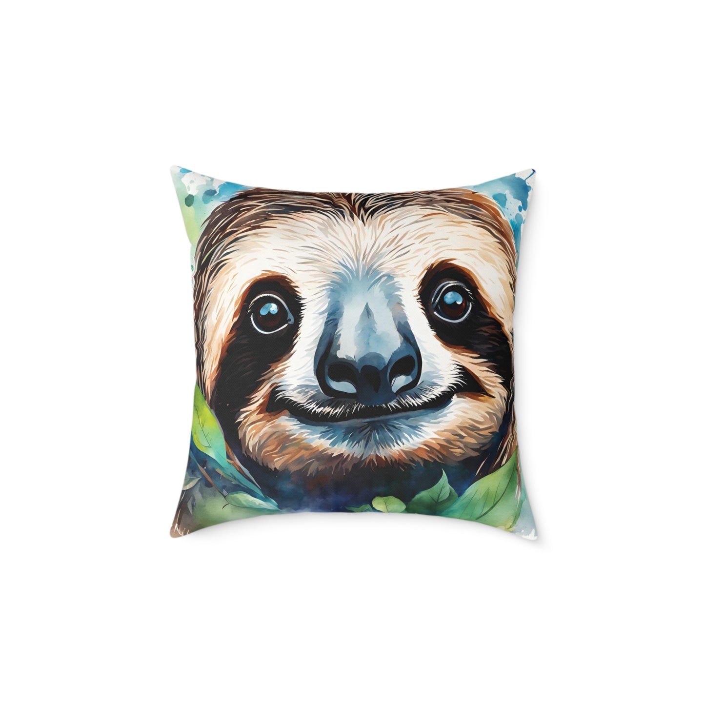 Sloth 01 Poly Pillow - Natures Beauty Design