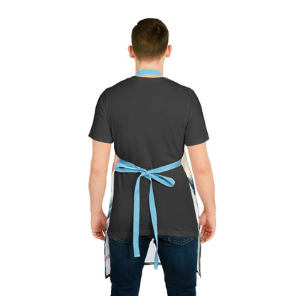 Waves 1 Apron, 5 Color Straps (AOP)