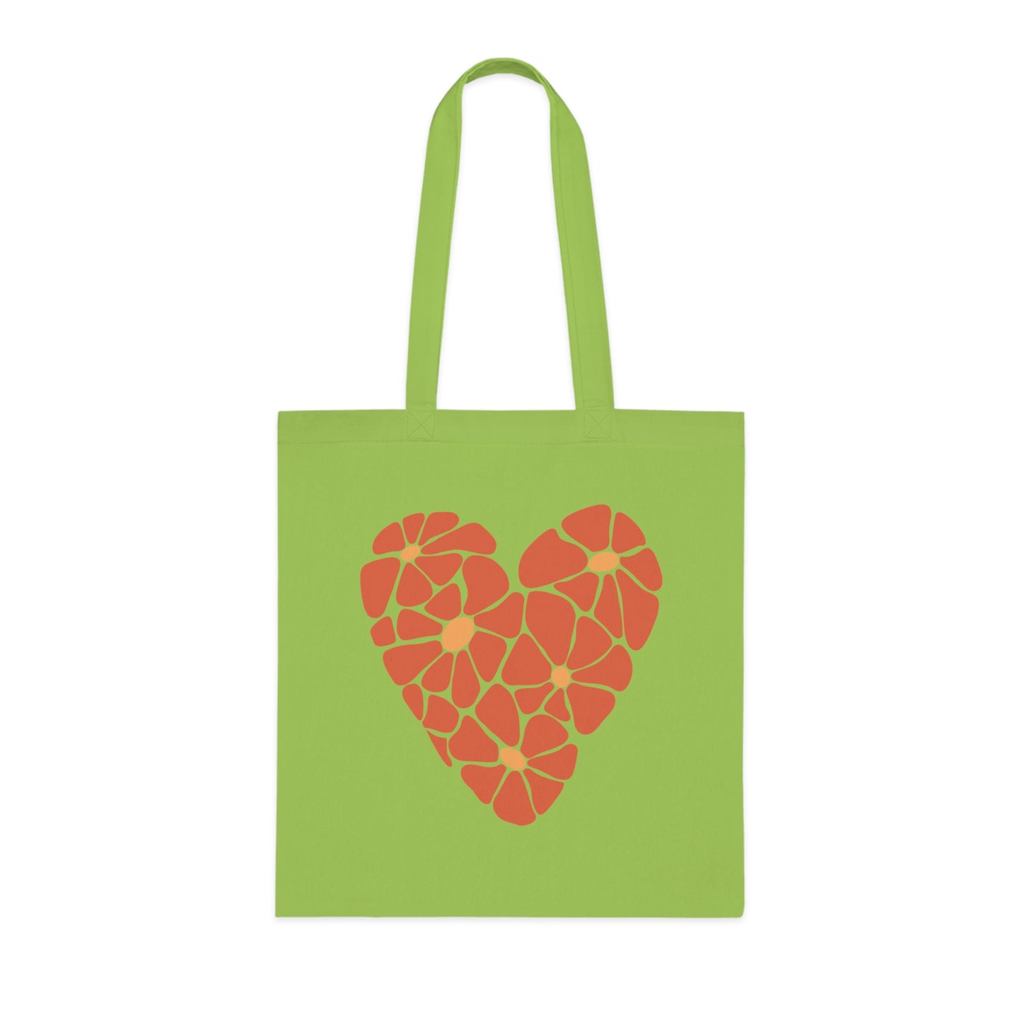 Abstract flowers 19 Cotton Tote