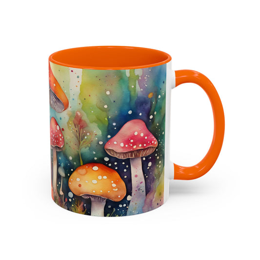 Mushroom 4 Accent Mug 11oz