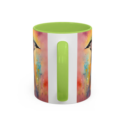 Staffordshire Bull Terrier 04 Accent Coffee Mug - Dog Lover Gift