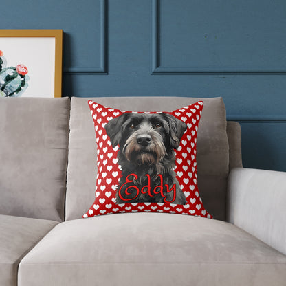 Personalized Valentine Pet Eddy Poly Cushion/Pillow 5 sizes