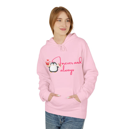 Forever And Always Unisex Valentines Hoodie