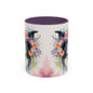 Border Collie 01 Accent Coffee Mug - Dog Lover Gift
