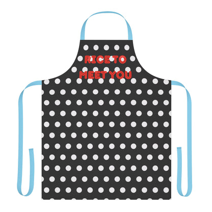 Rice To Meet You Apron, Cooking Pun