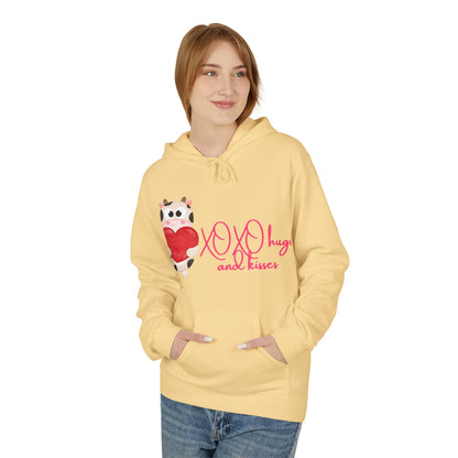XOXO Hugs And Kisses Unisex Valentines Hoodie