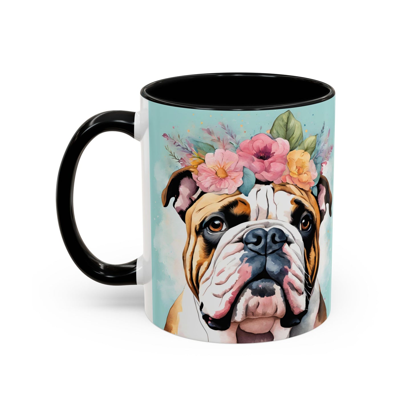 British Bulldog 02 Accent Coffee Mug - Dog Lover Gift