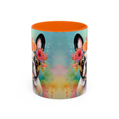 French Bulldog 03 Accent Coffee Mug - Dog Lover Gift