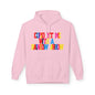 Cupid Hit Me With A Rainbow Arrow Unisex Valentines Hoodie