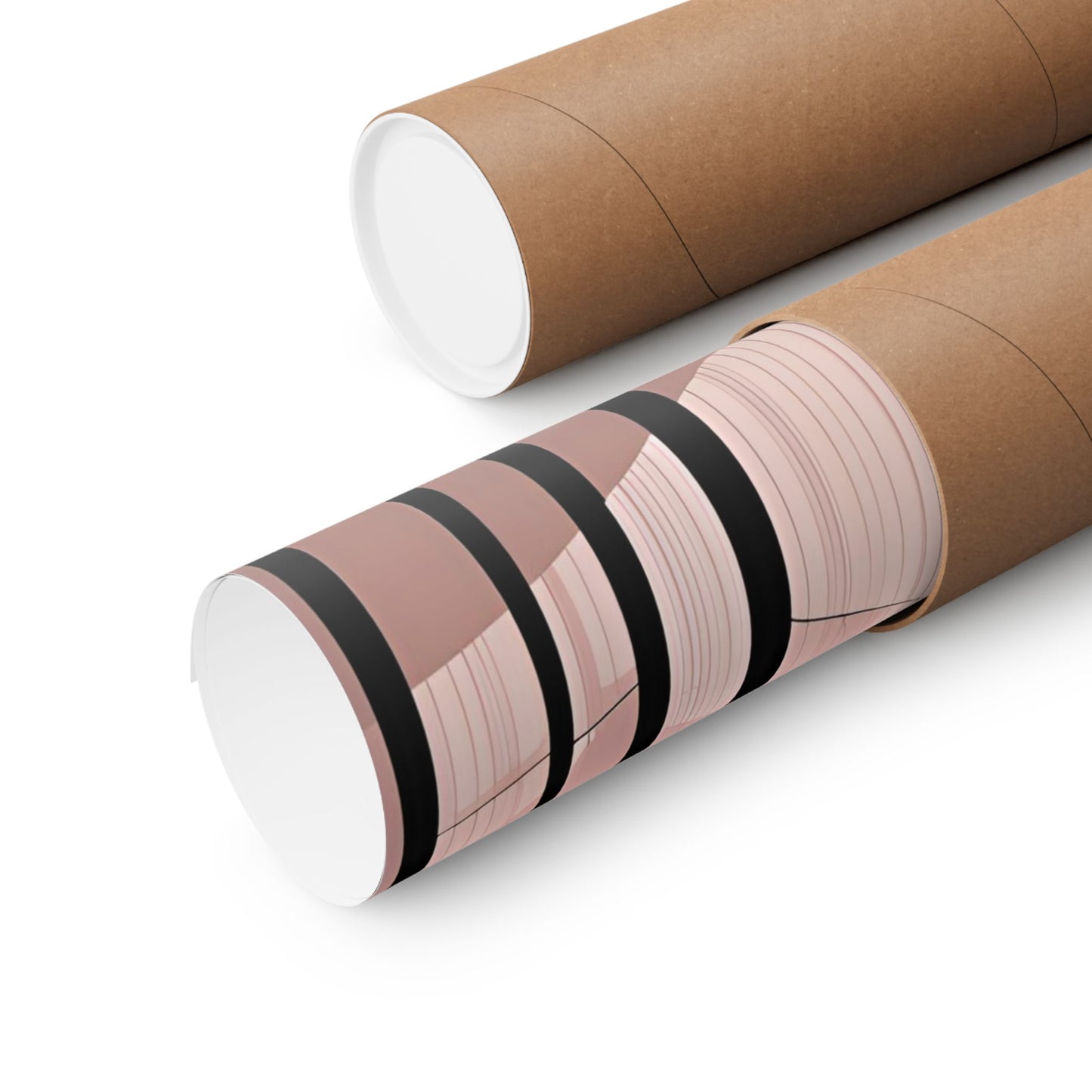 Lonely Forest Pink 18 Matte Square Posters