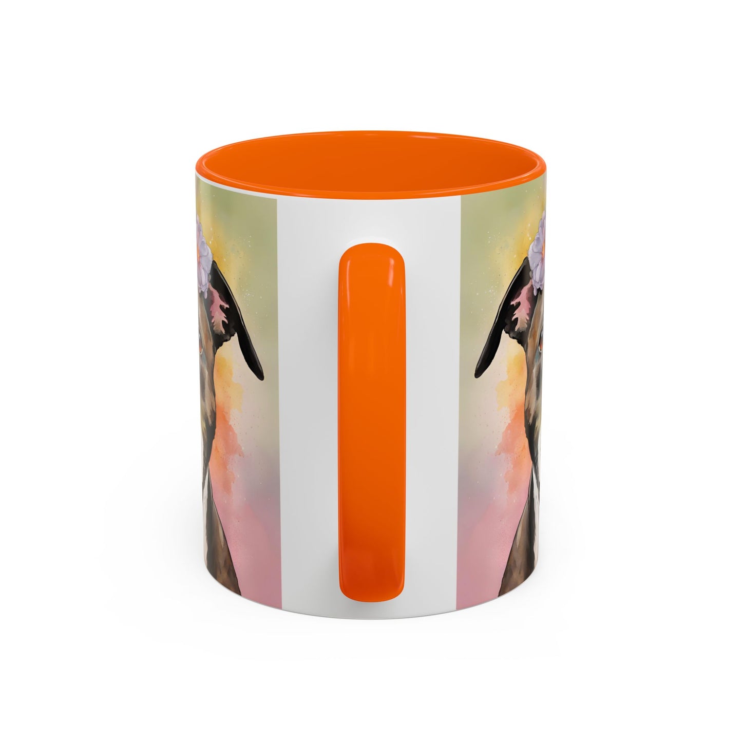 Staffordshire Bull Terrier 01 Accent Coffee Mug - Dog Lover Gift